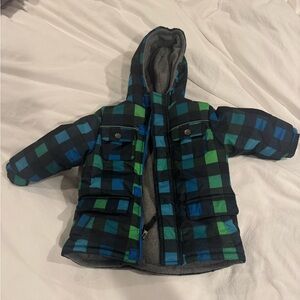 Wippette Coat - black/blue/green Jacket Size 18M